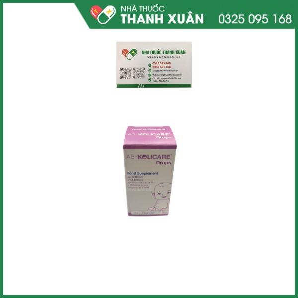AB-Kolicare - Bổ sung lợi khuẩn, hỗ trợ cải thiện hệ vi sinh đường ruột